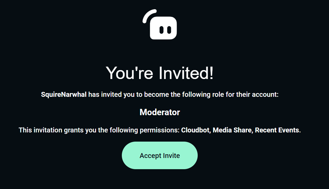 streamlabs dashboard shared access